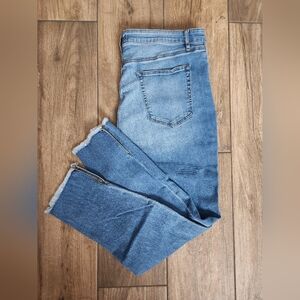 LOFT Women's Skinny Jeans in Light Blue Wash